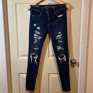 American Eagle Ripped Jeggings